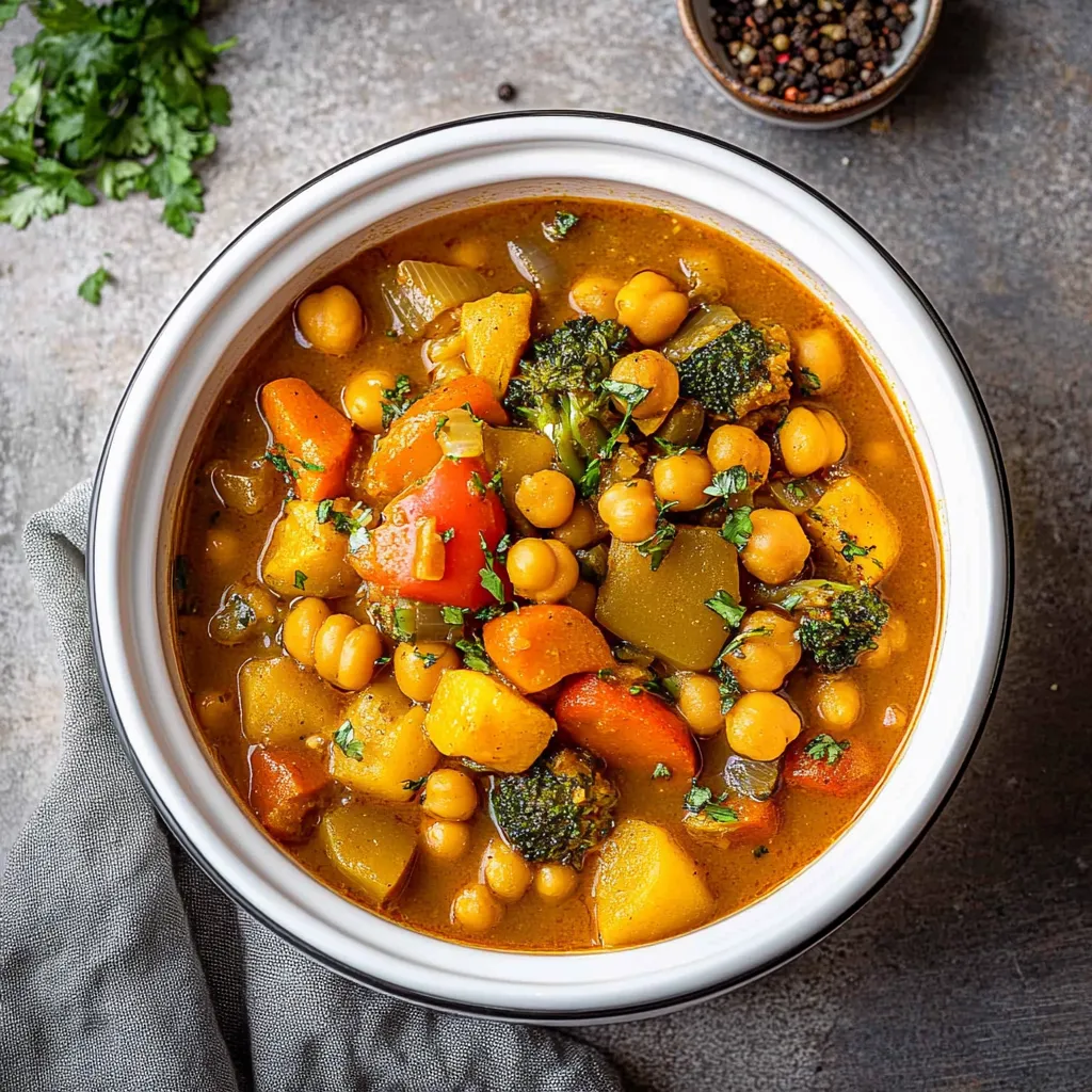 Quick Vegan Jamaican Chickpea Curry
