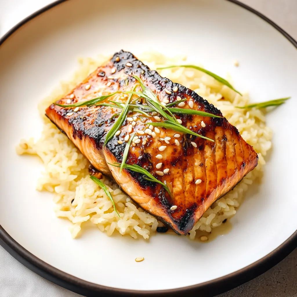Japanese Miso Salmon