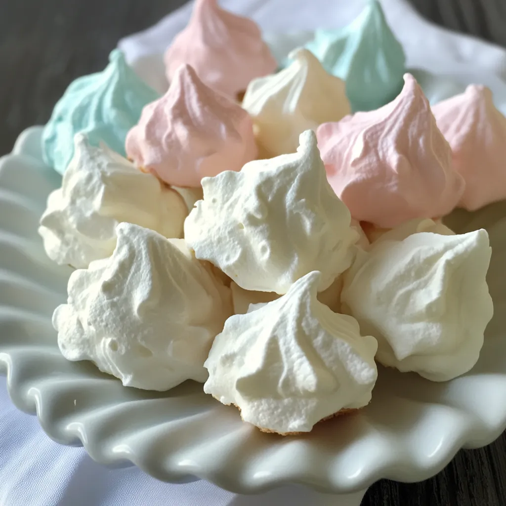 Easy Jello Flavored Meringue Cookies