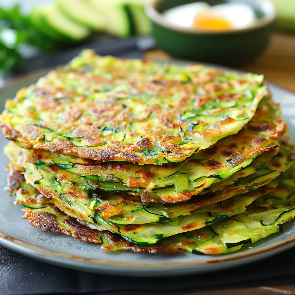 Keto Zucchini Tortillas