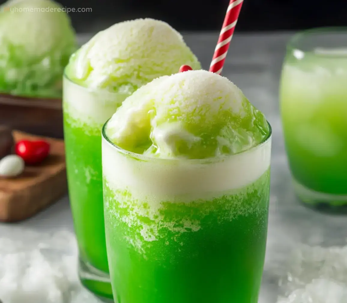 Refreshing Lemon Lime Ice Cream Float: A Zesty Summer Treat