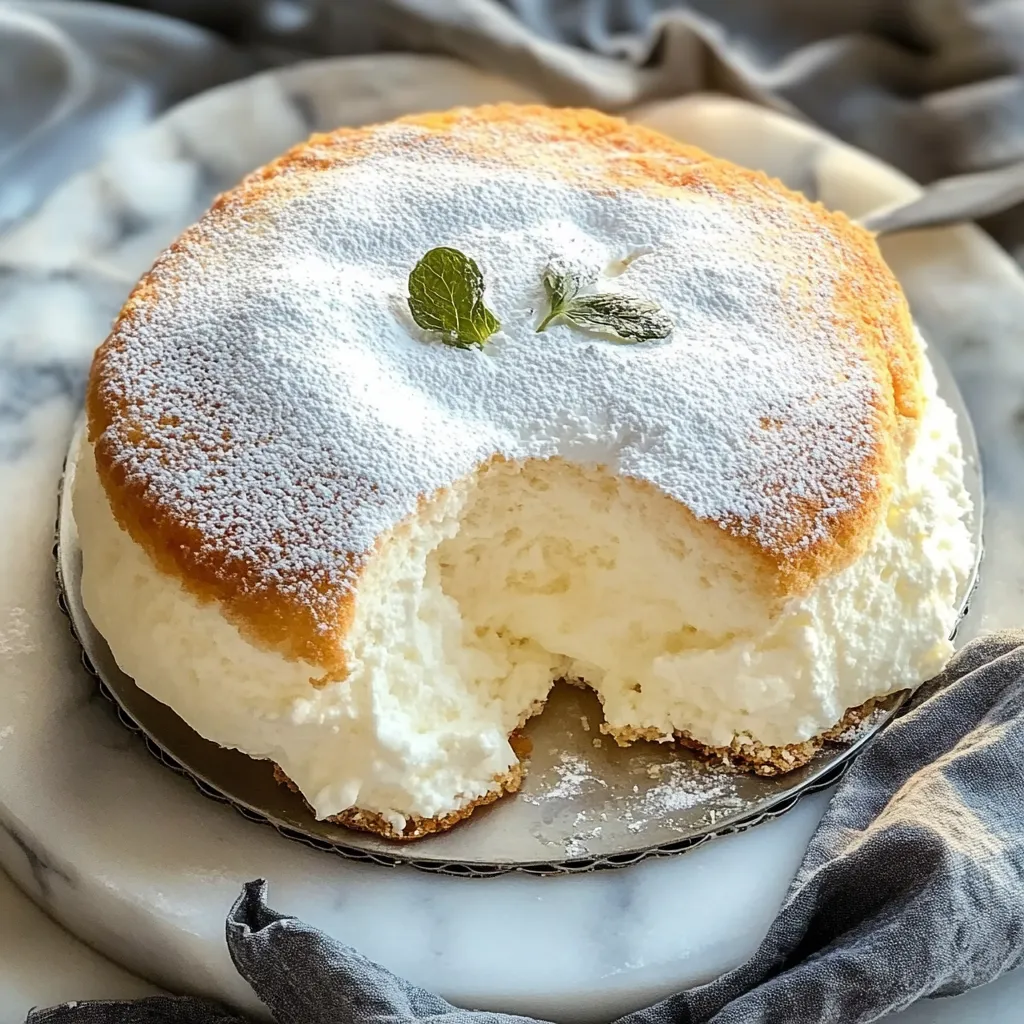 Light and Fluffy Yogurt Cloud Cake
