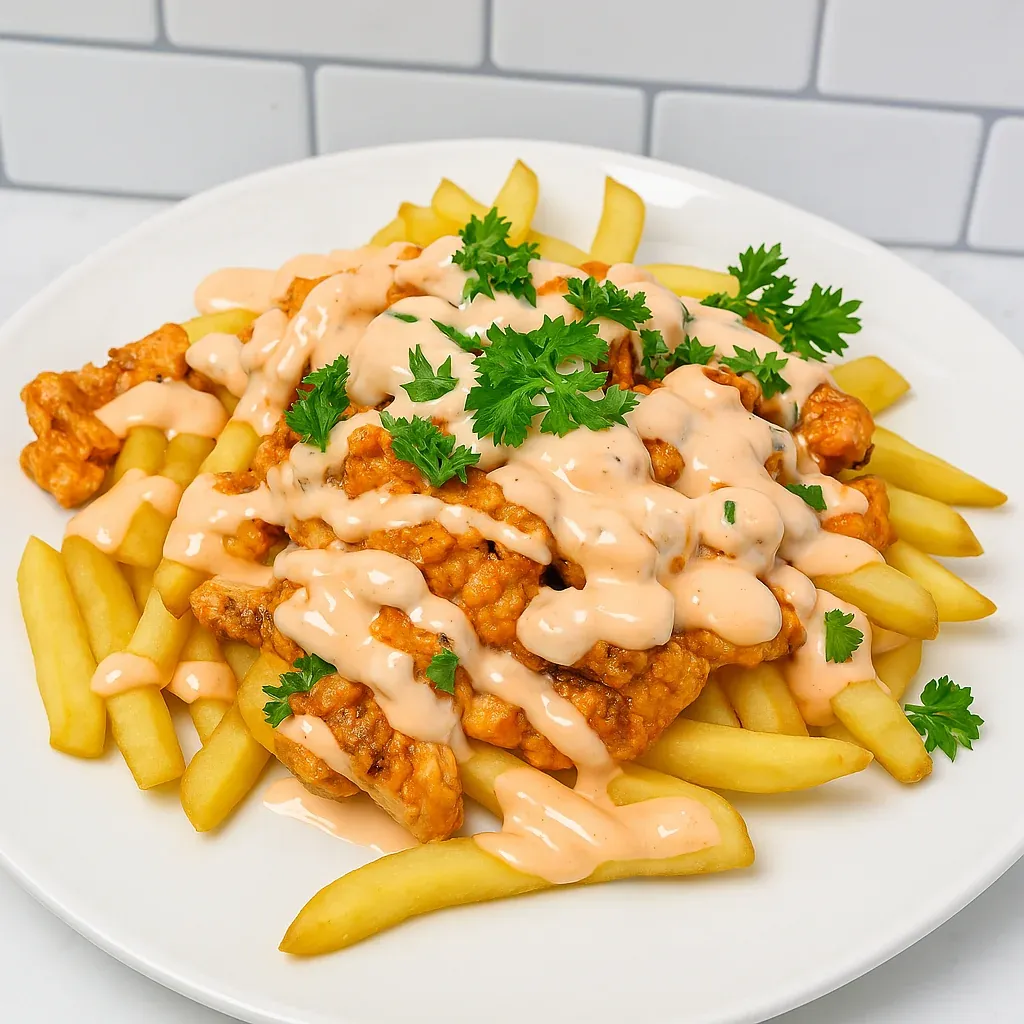 Loaded Buffalo Chicken Fries