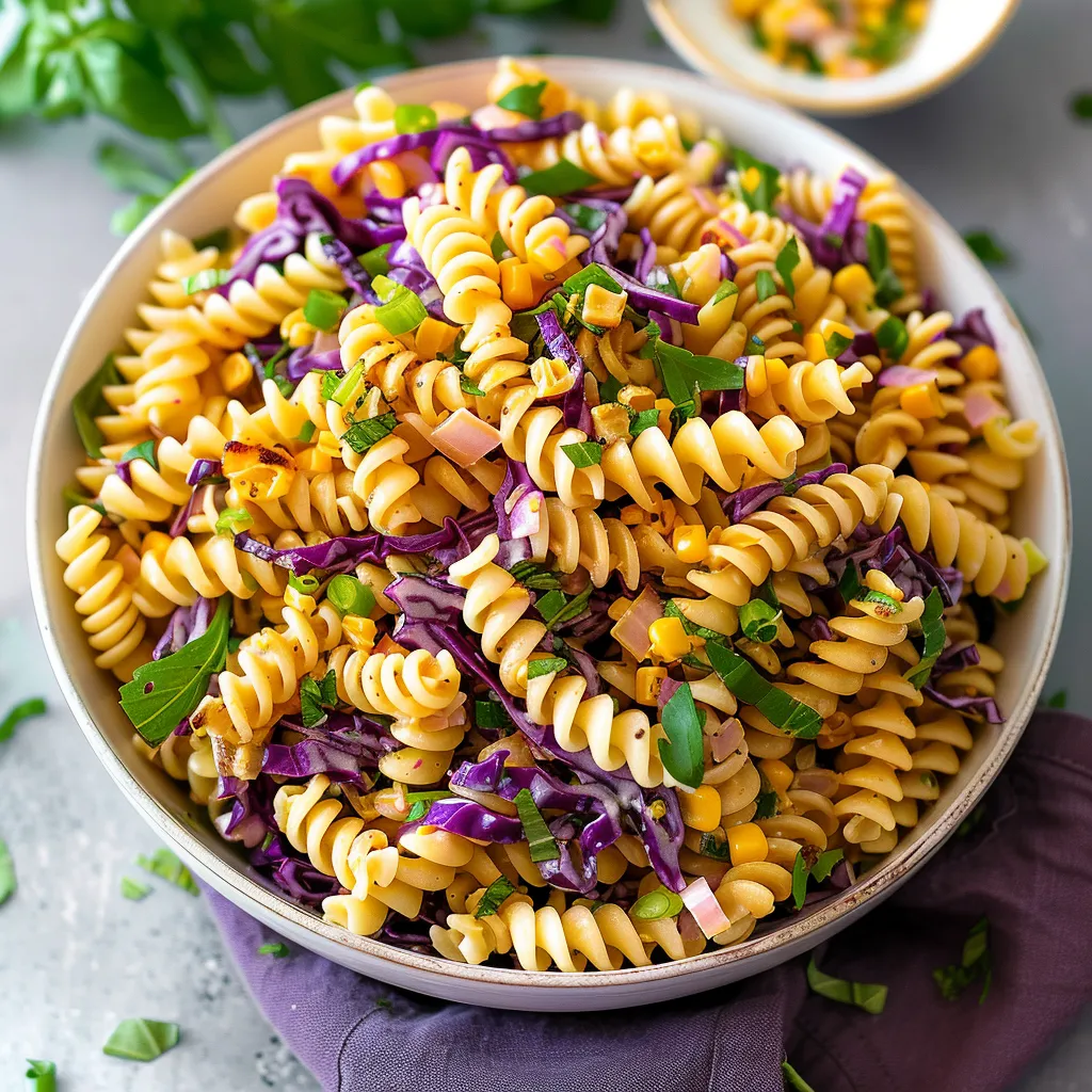 Mardi Gras Pasta Salad