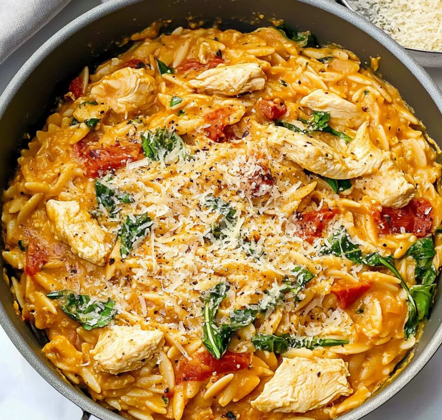 Easy One Pot Marry Me Chicken Orzo