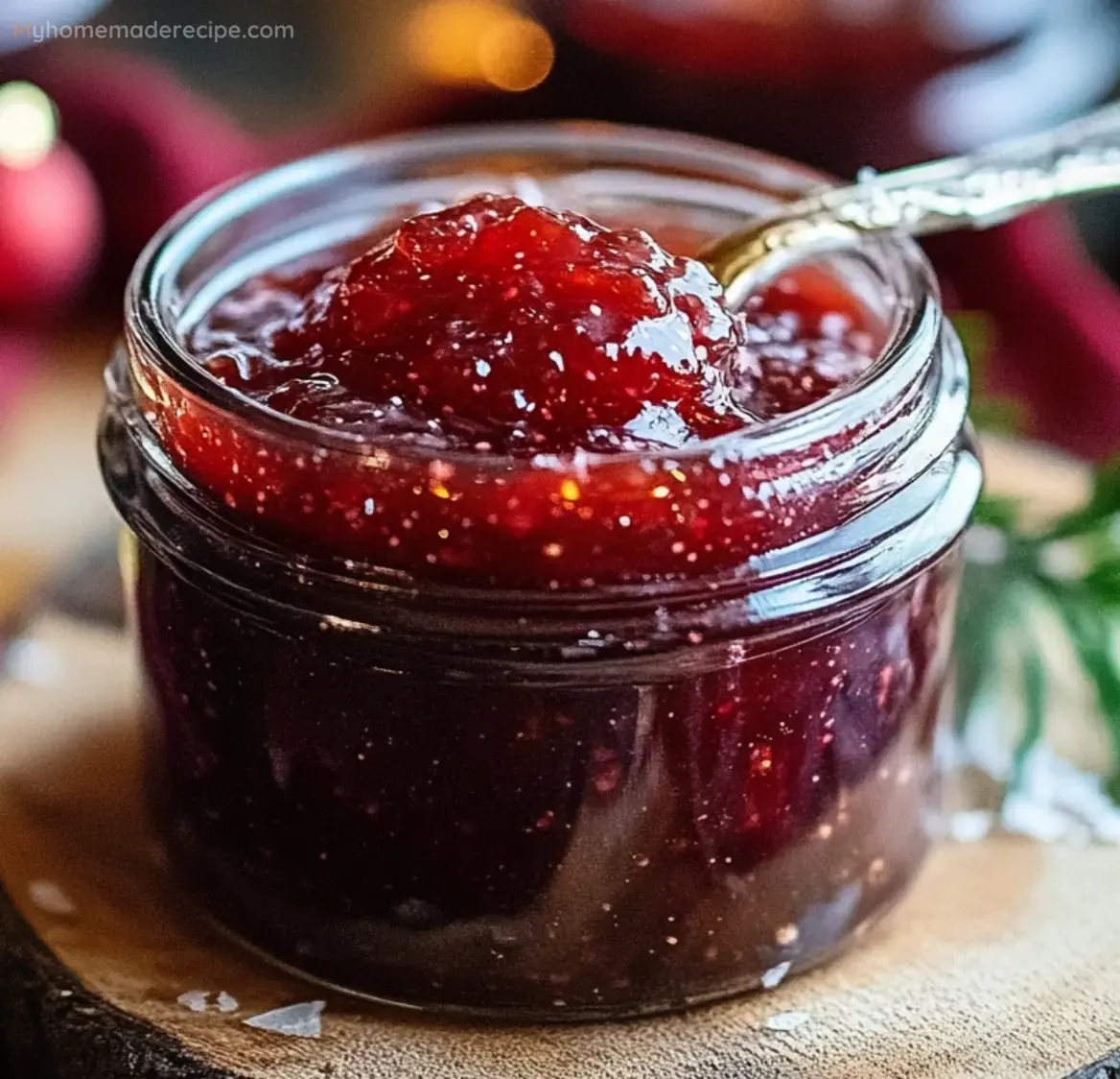 Homemade Merry Christmas Jam