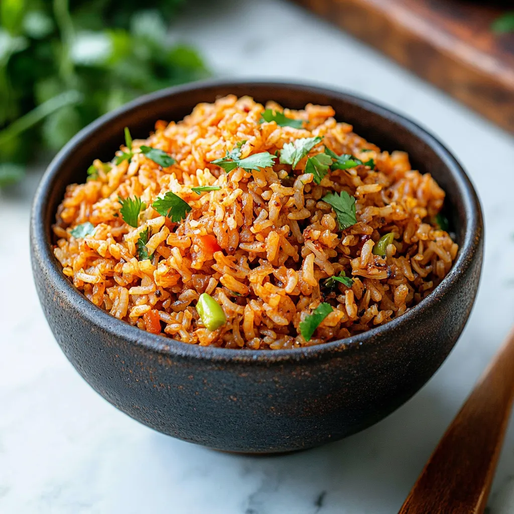 Healthy Mexican Brown Rice