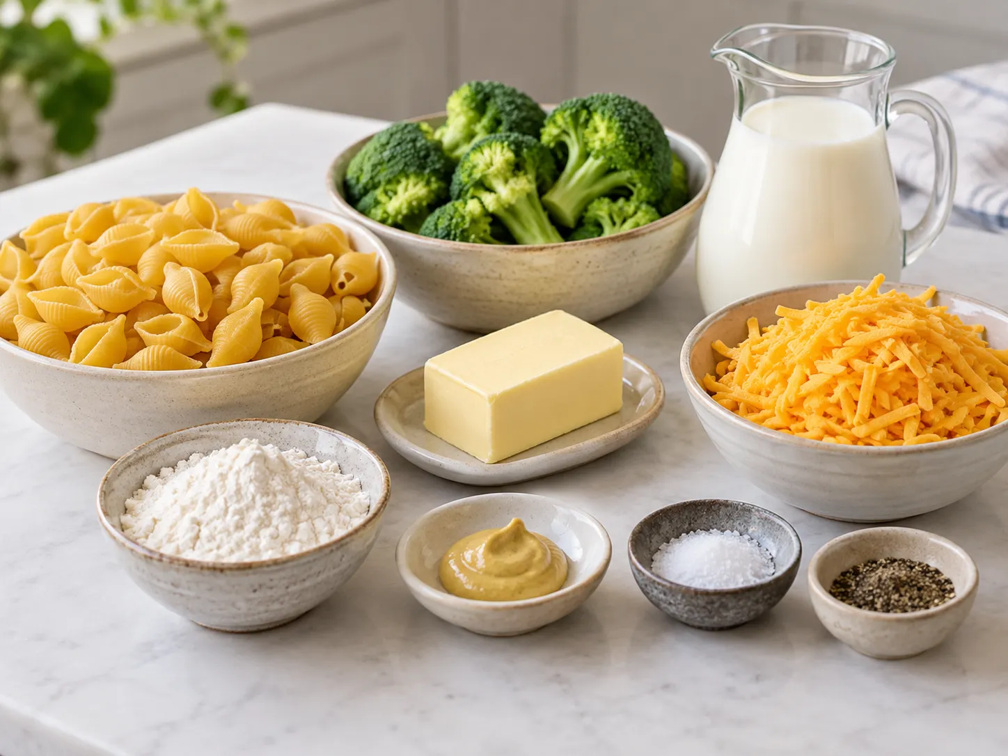 Broccoli Cheddar Pasta Bake