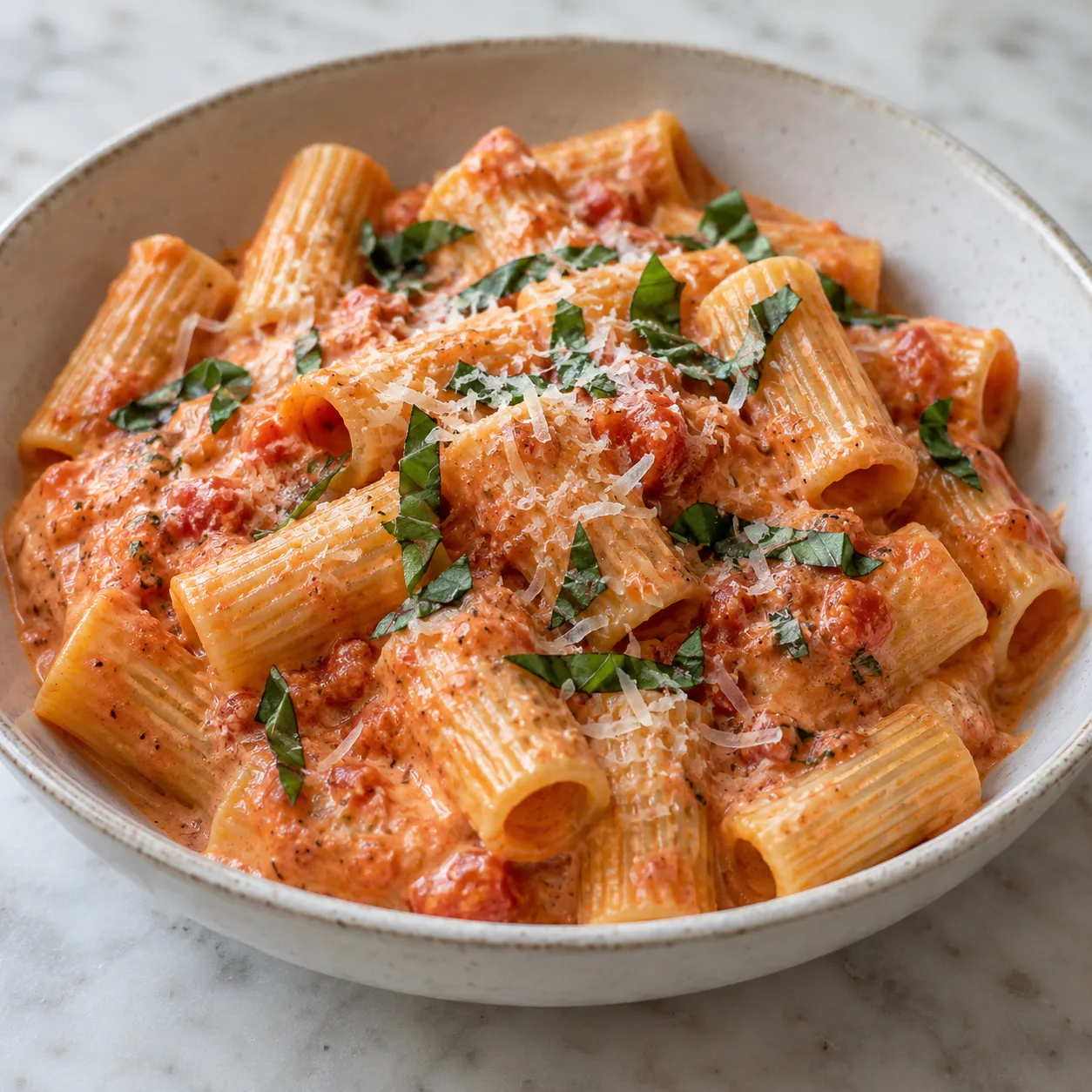 Creamy Tomato Basil Pasta