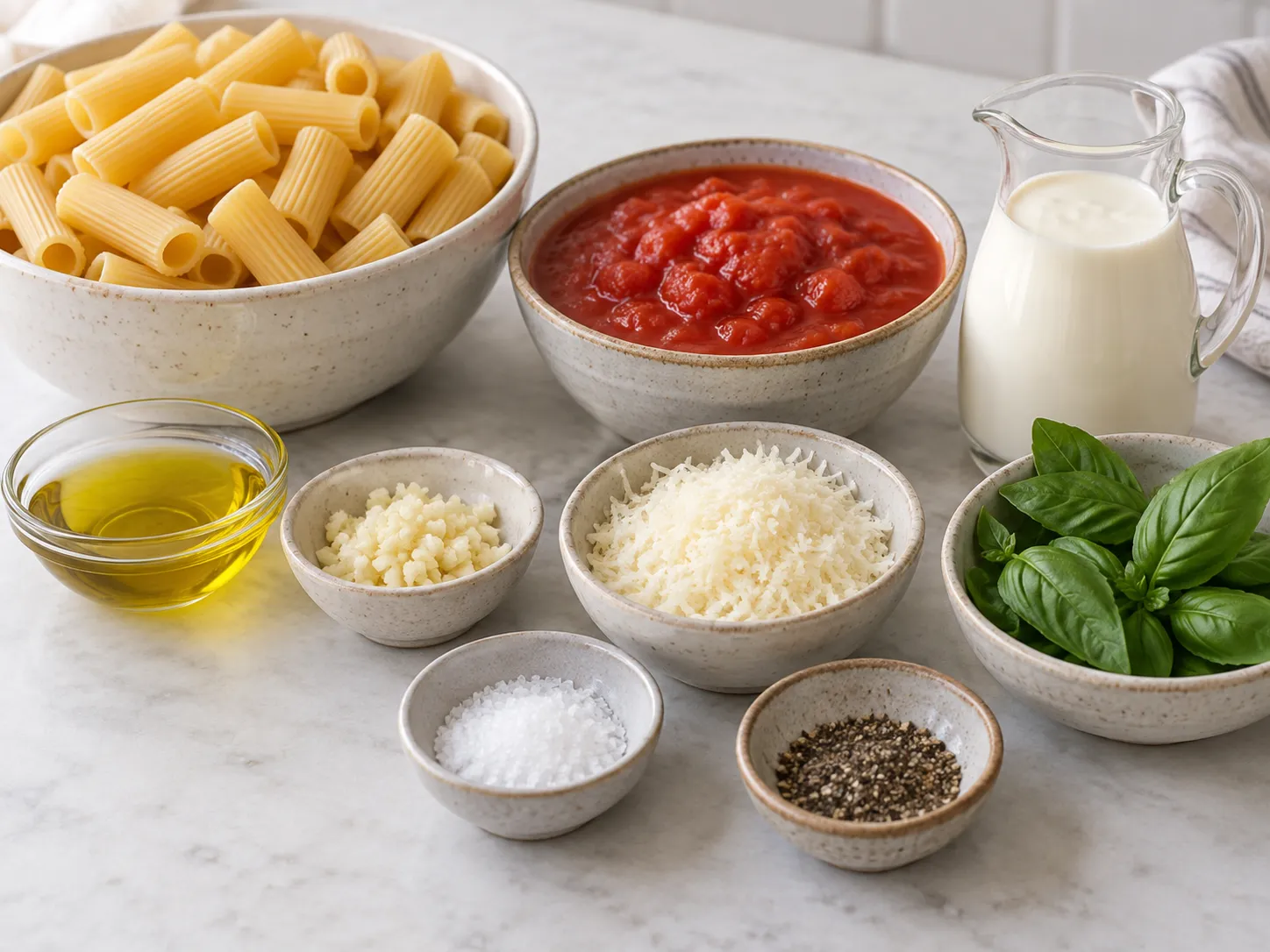 Creamy Tomato Basil Pasta