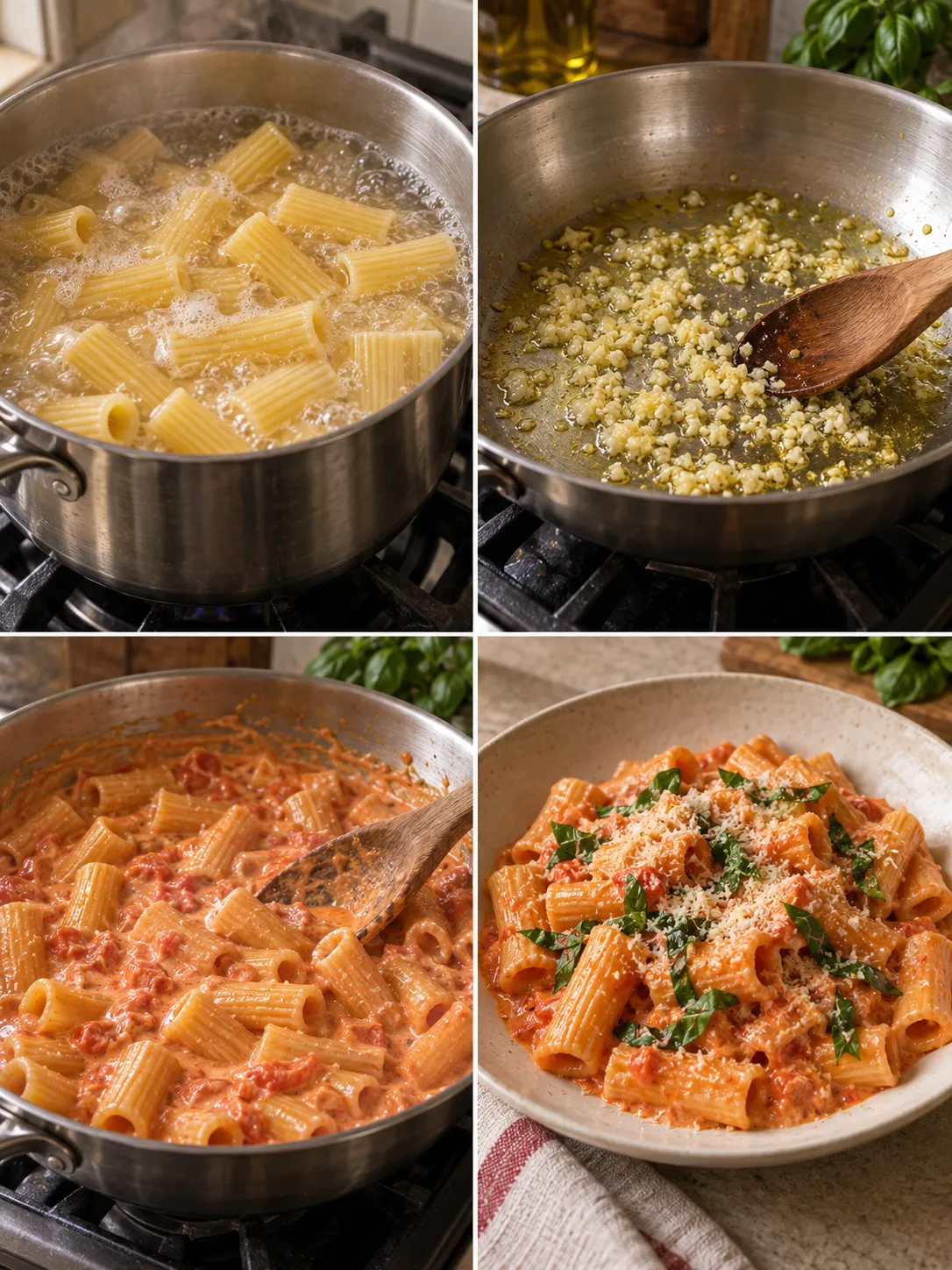 Creamy Tomato Basil Pasta