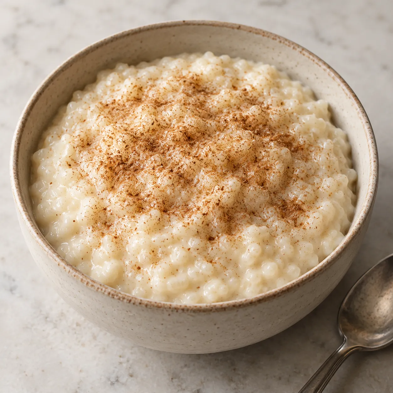 Vanilla Cinnamon Rice Pudding
