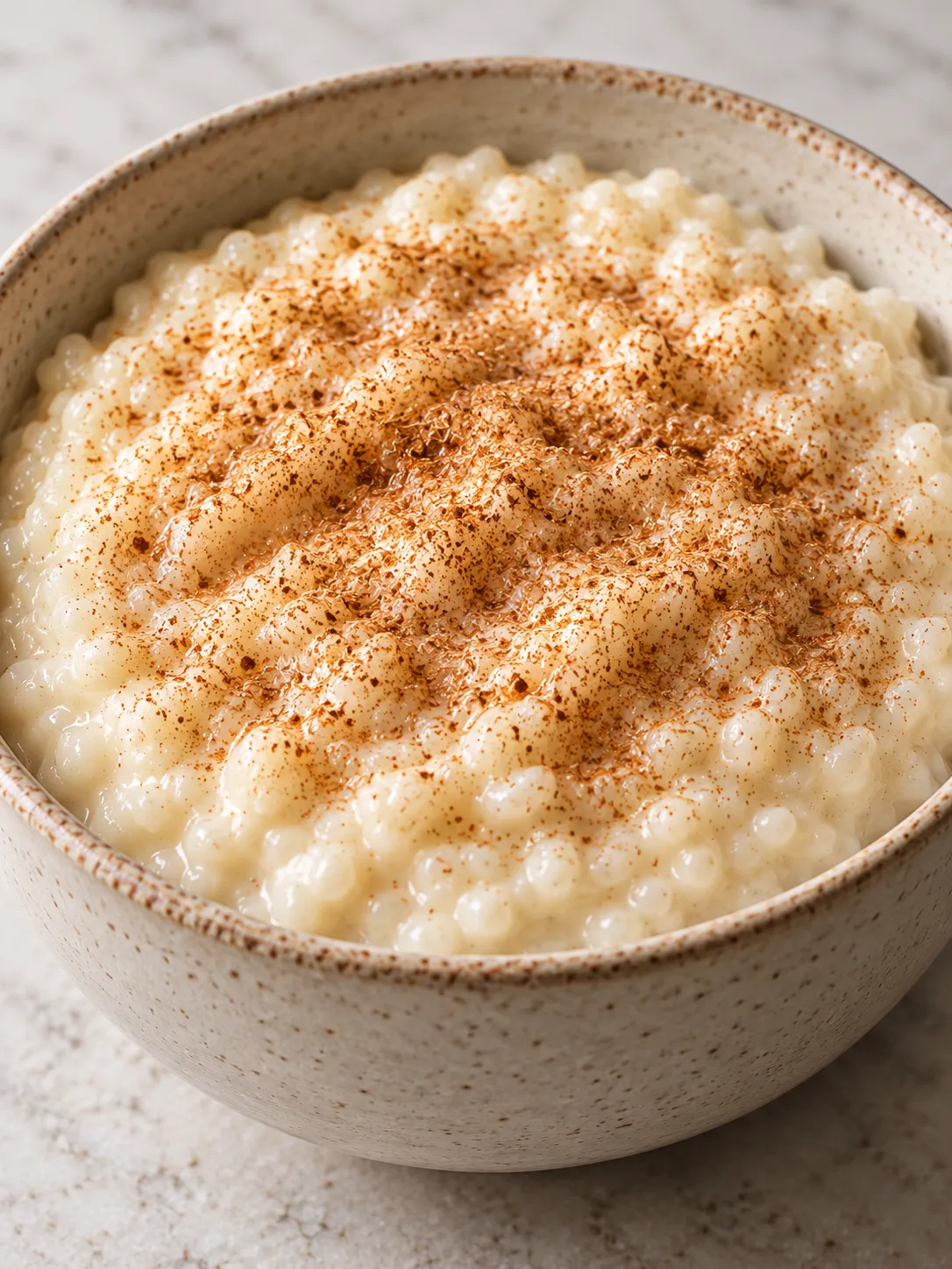 Vanilla Cinnamon Rice Pudding