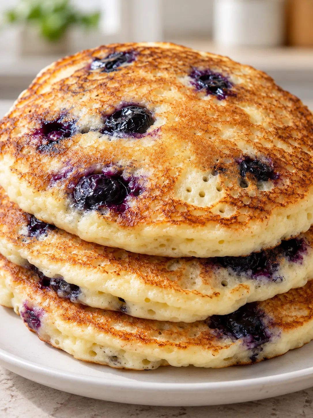 Blueberry Buttermilk Pancakes