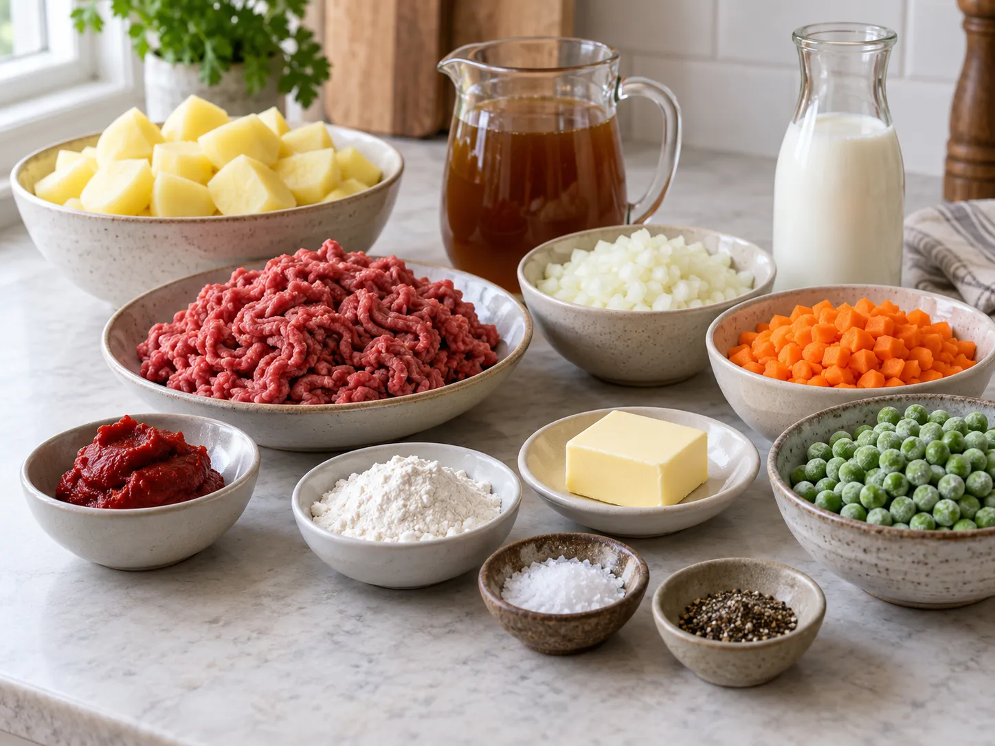 Beef and Carrot Cottage Pie