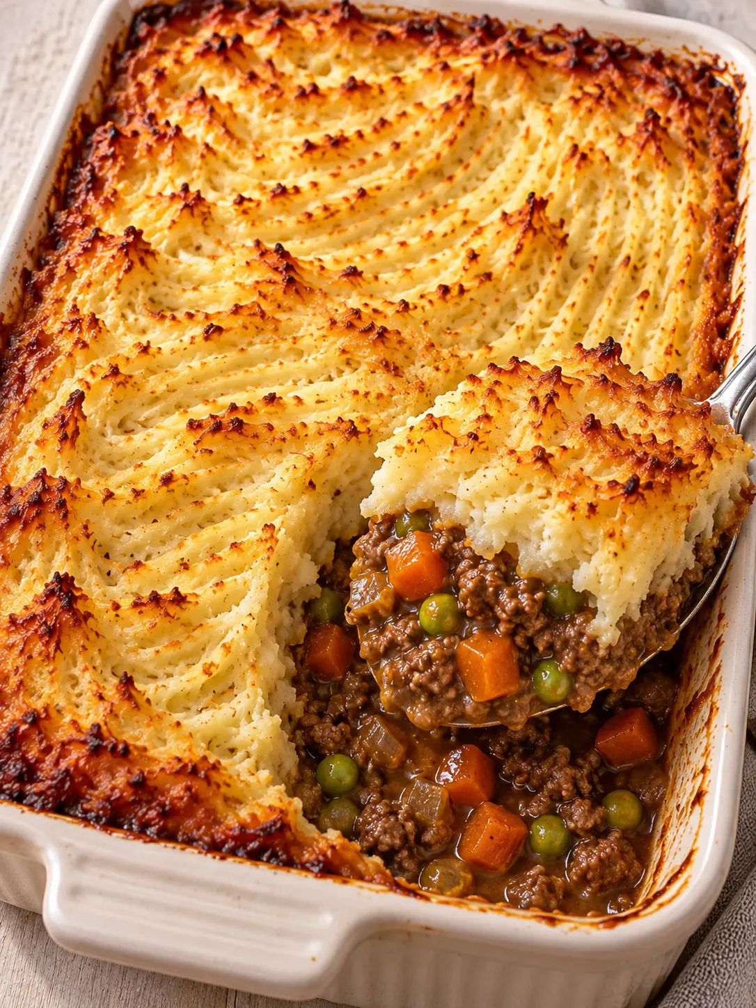 Beef and Carrot Cottage Pie