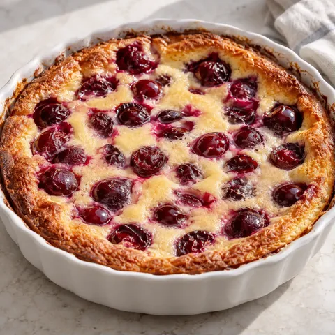 Cherry Vanilla Clafoutis
