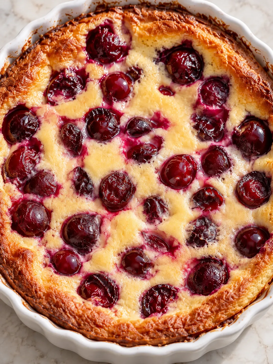 Cherry Vanilla Clafoutis