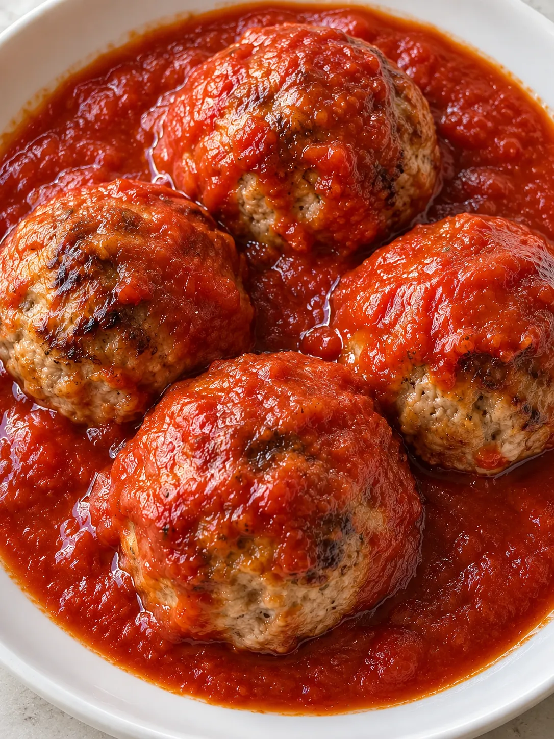 Turkey Meatballs in Tomato Sauce