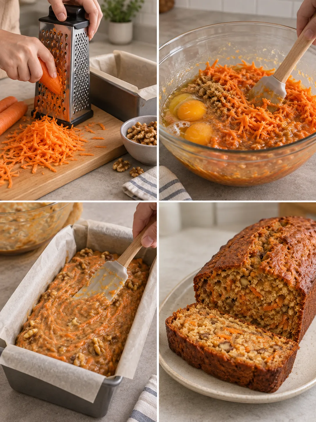 Carrot Walnut Loaf