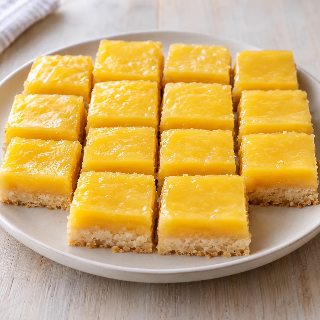 Lemon Shortbread Bars