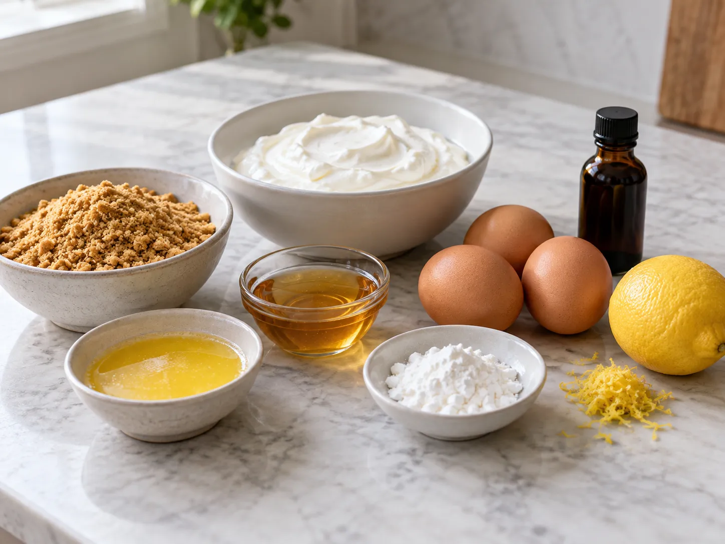 Baked Honey Yogurt Tart