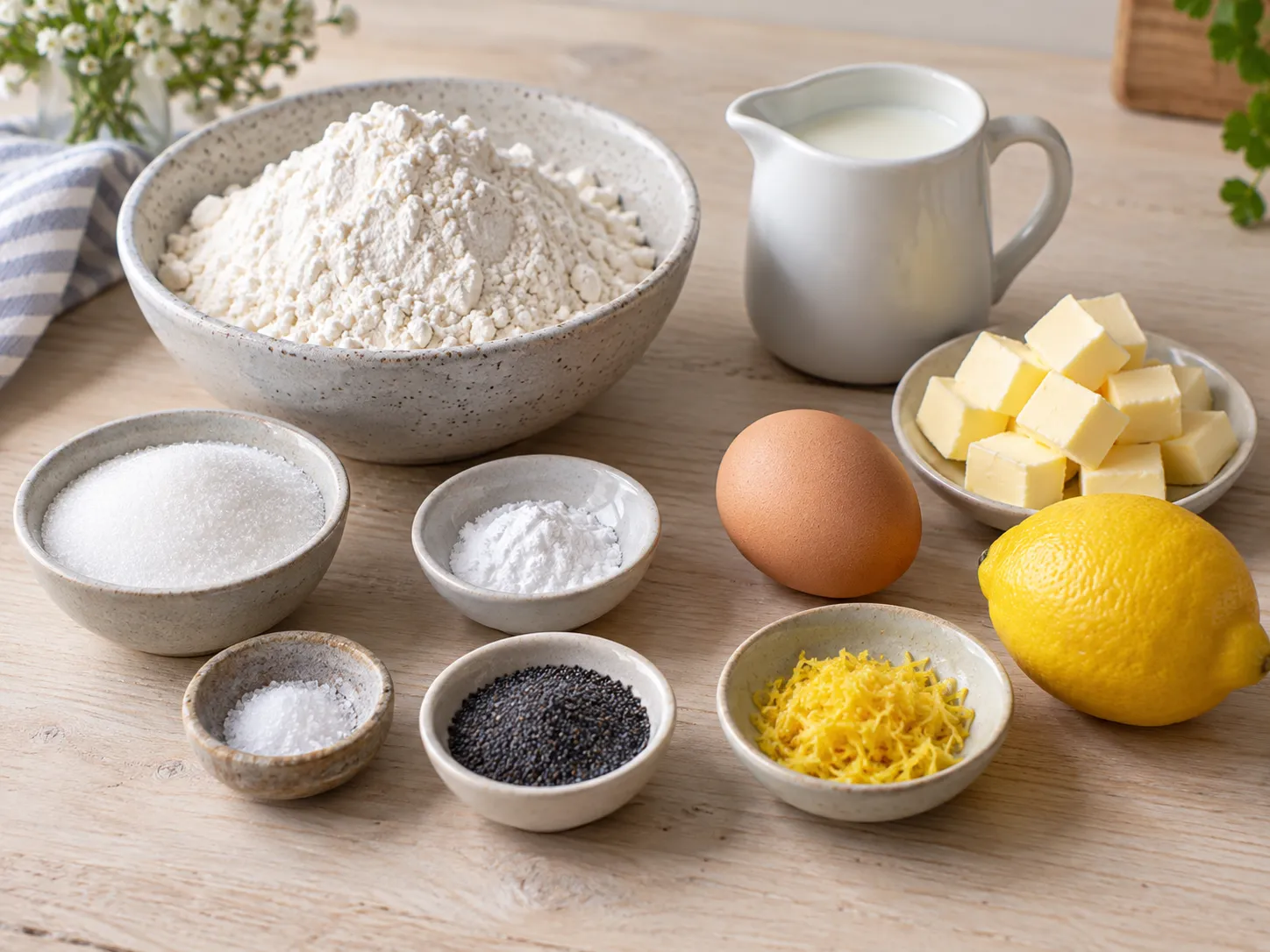 Lemon Poppy Seed Scones