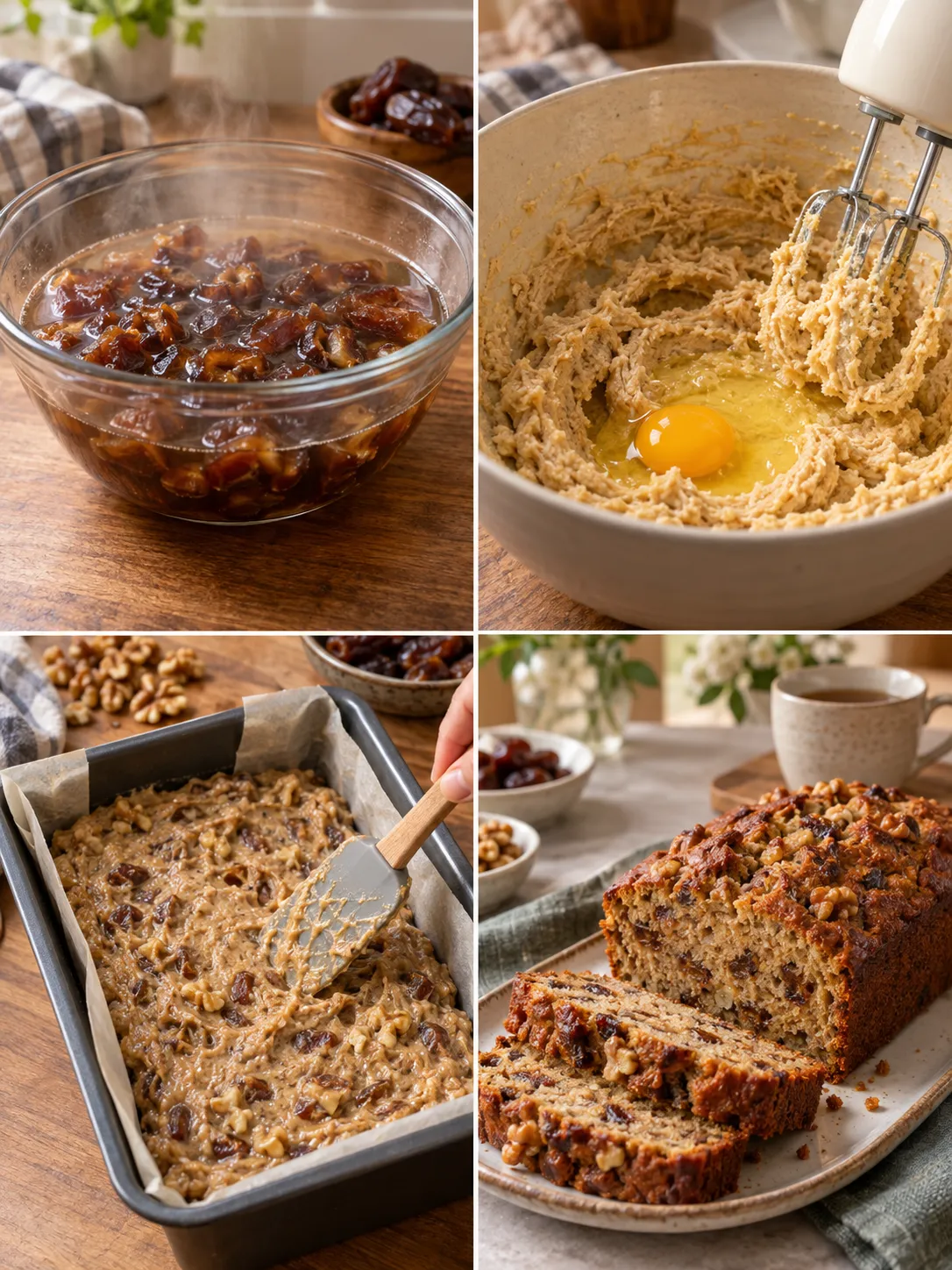 Date and Walnut Tea Cake