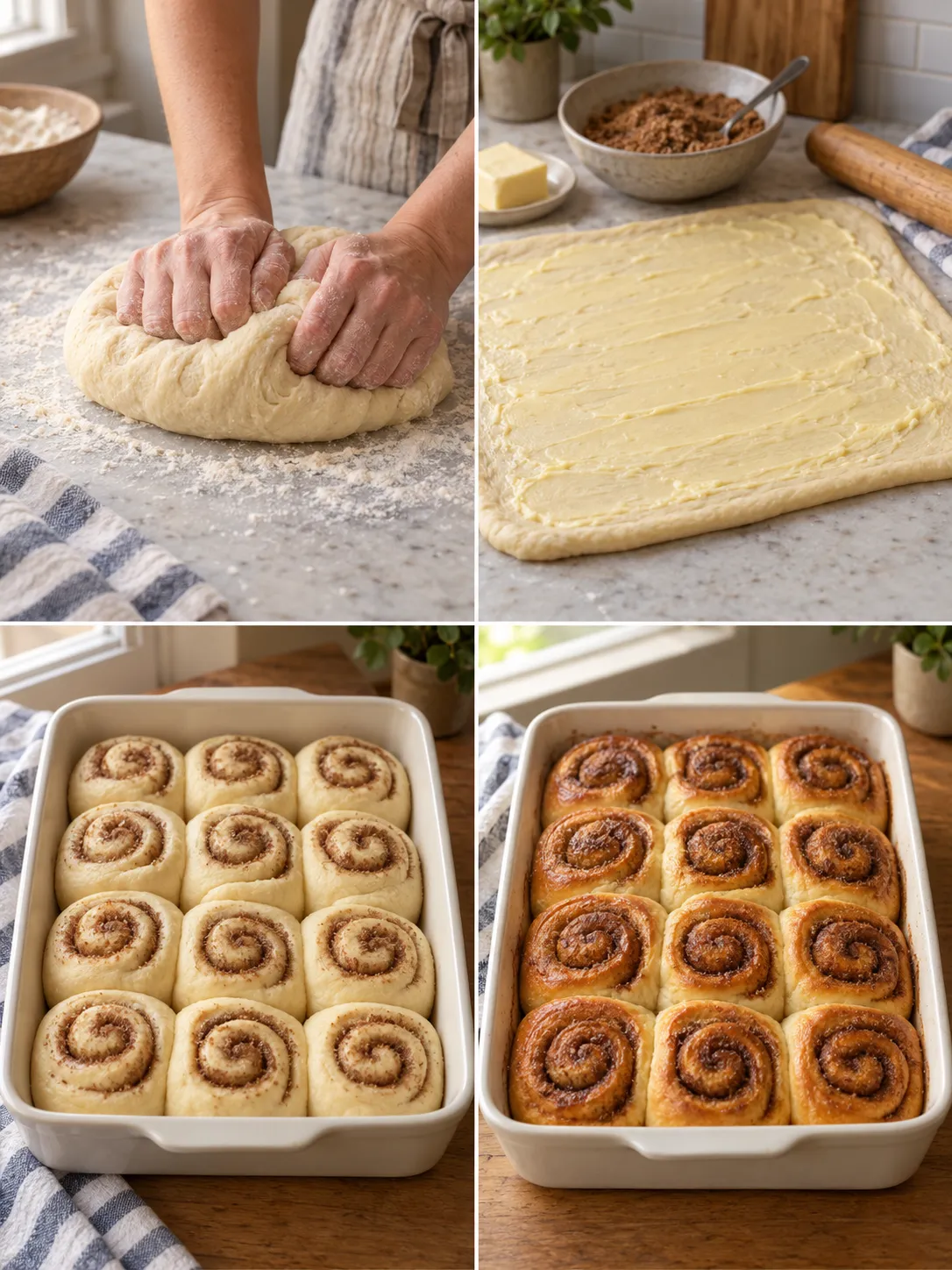 Soft Cinnamon Breakfast Rolls