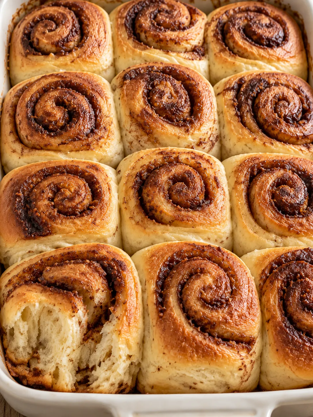 Soft Cinnamon Breakfast Rolls