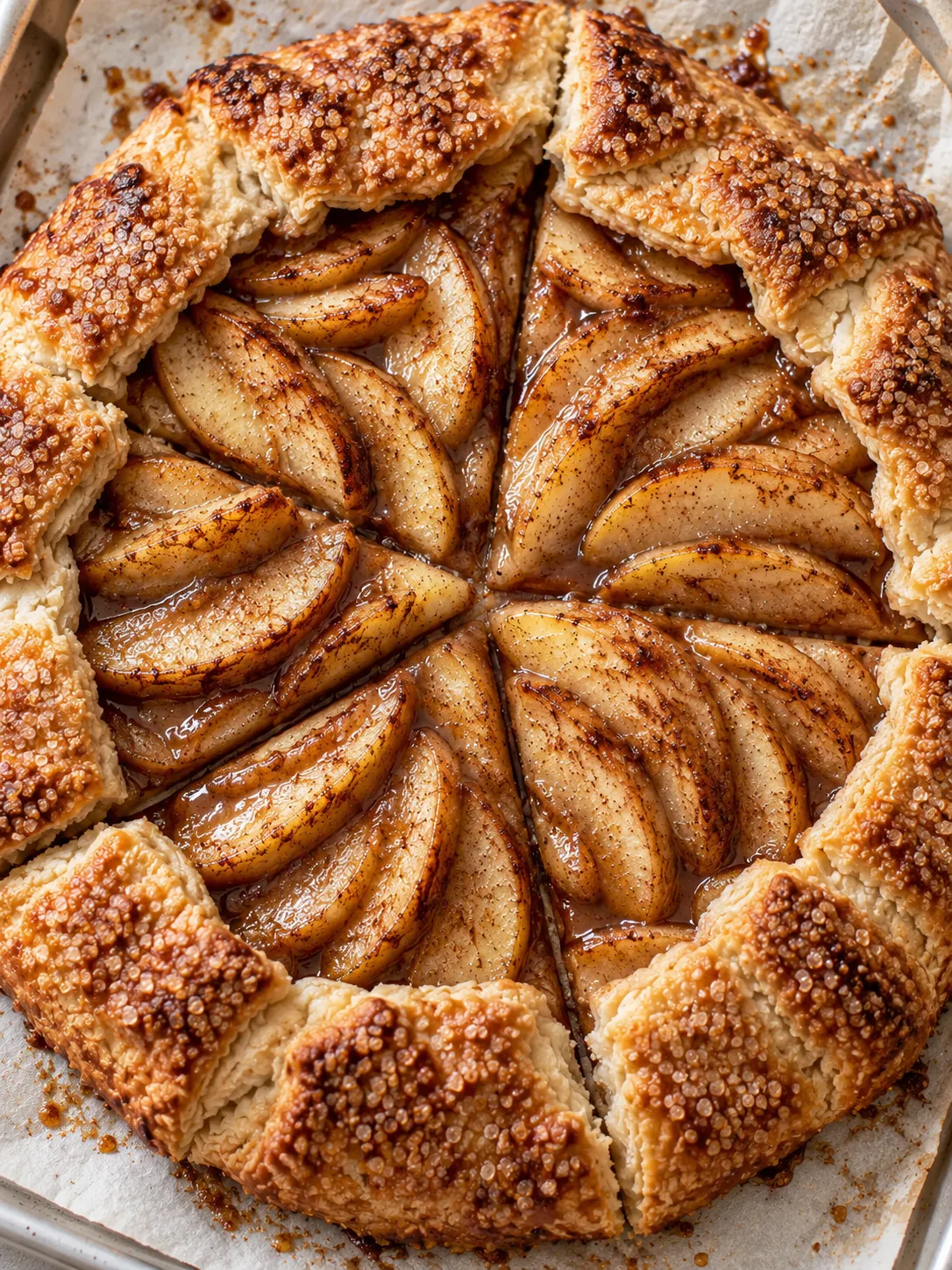 Rustic Apple Cinnamon Galette