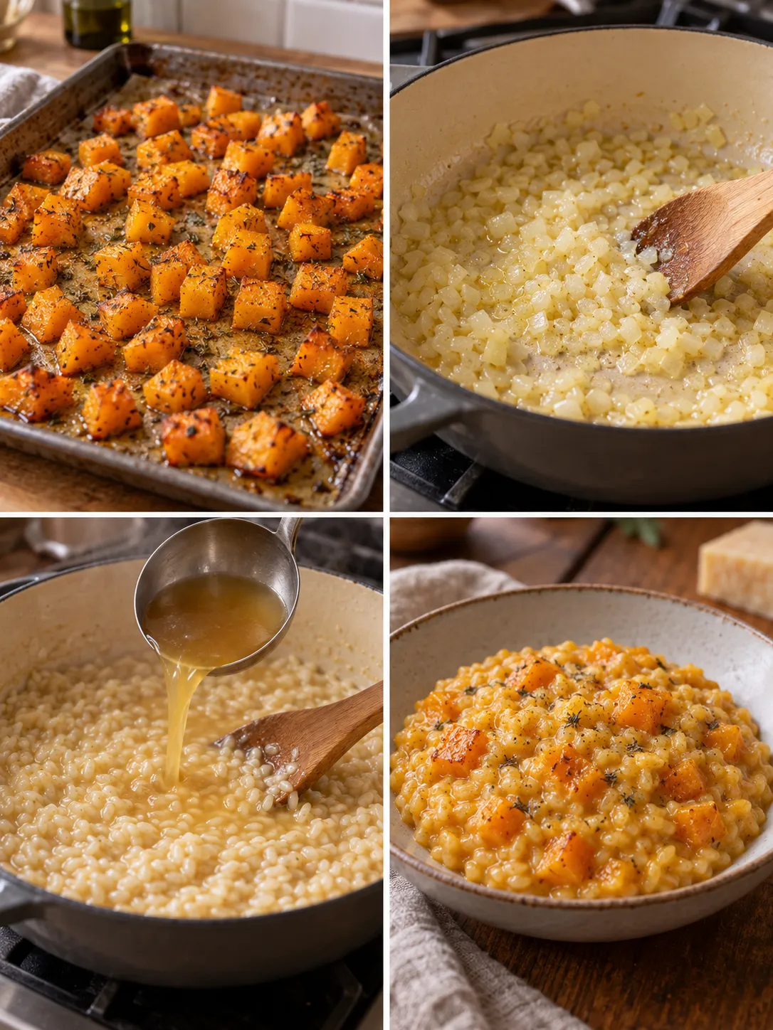Roasted Butternut Squash Risotto
