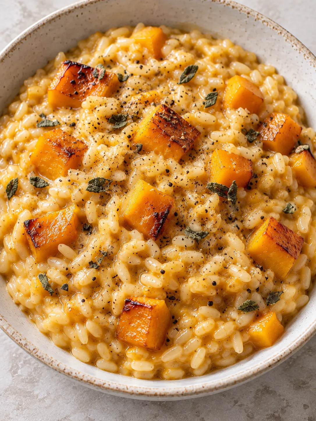 Roasted Butternut Squash Risotto