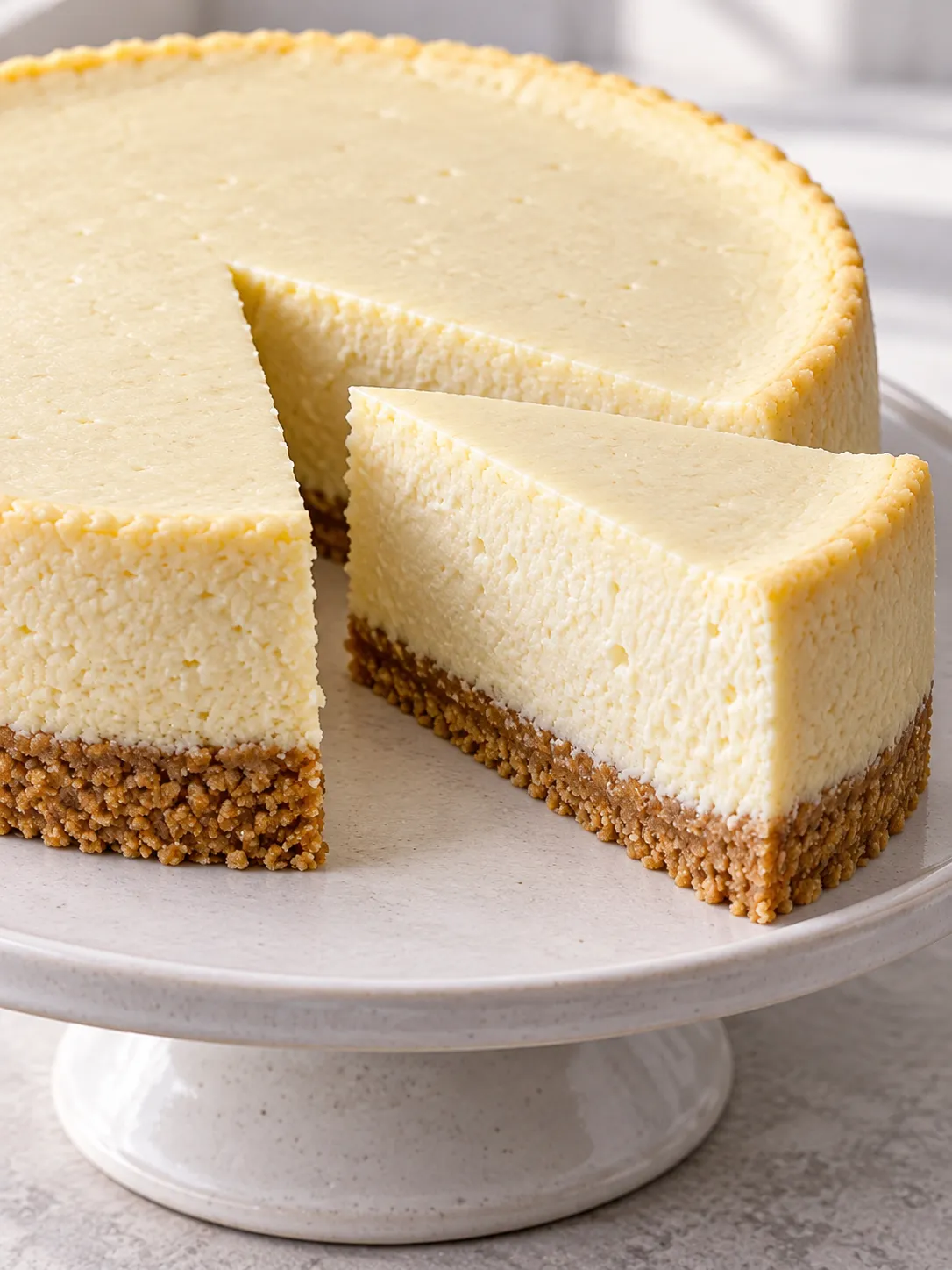 Vanilla Sour Cream Cheesecake