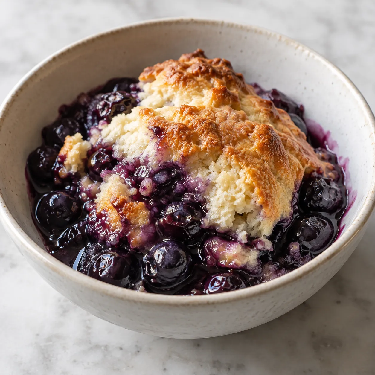 Blueberry Biscuit Cobbler