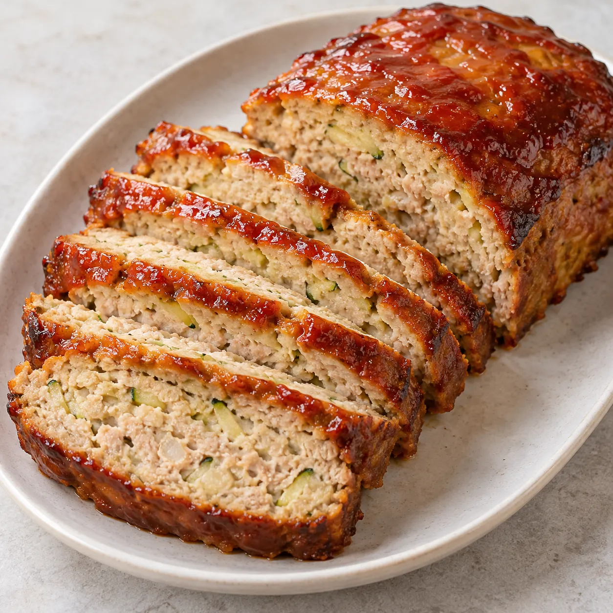 Turkey Zucchini Meatloaf