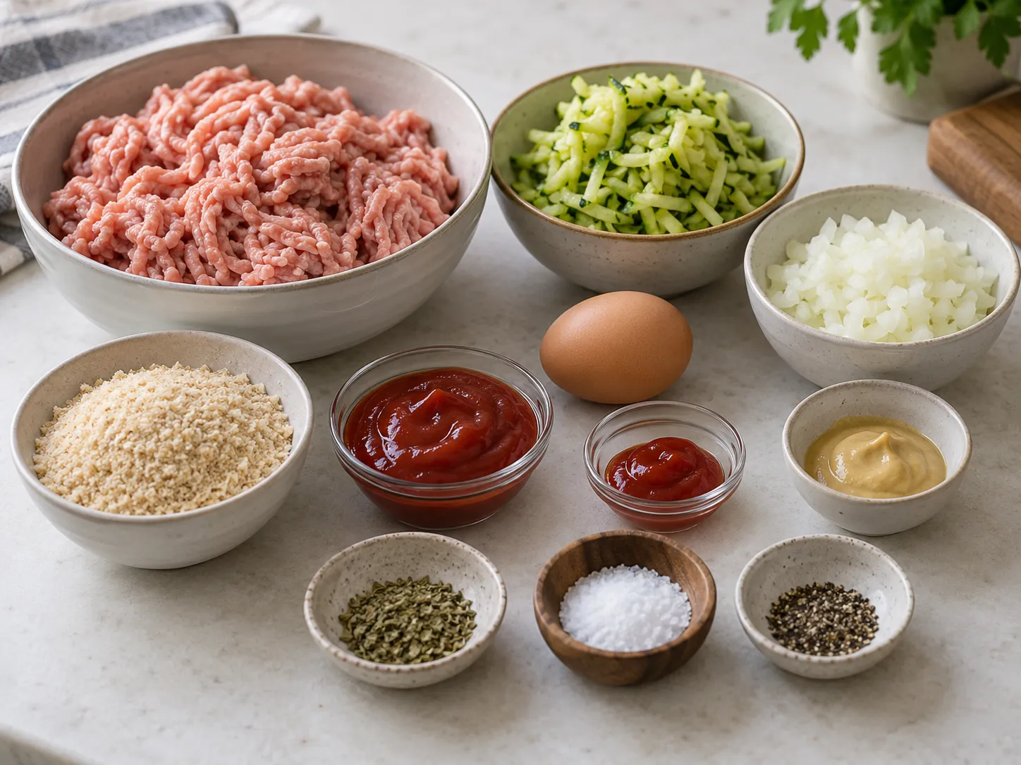 Turkey Zucchini Meatloaf