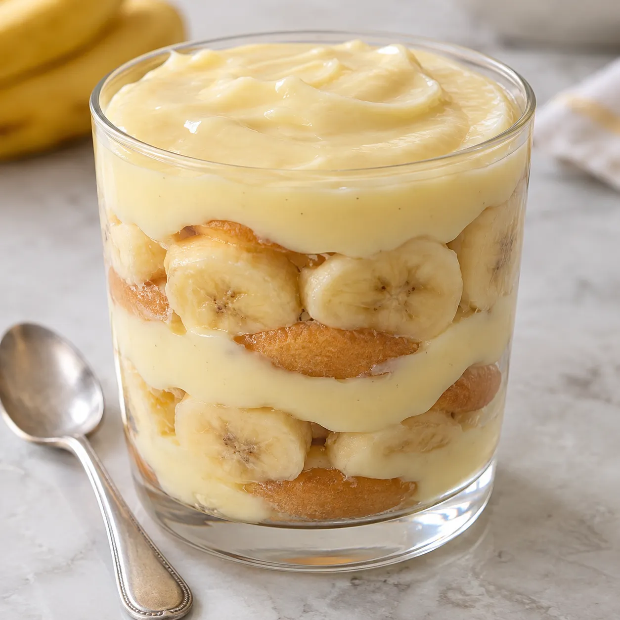 Banana Vanilla Pudding Cups