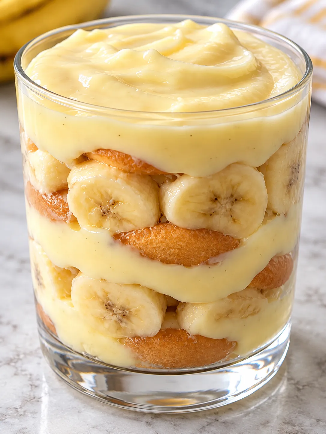 Banana Vanilla Pudding Cups