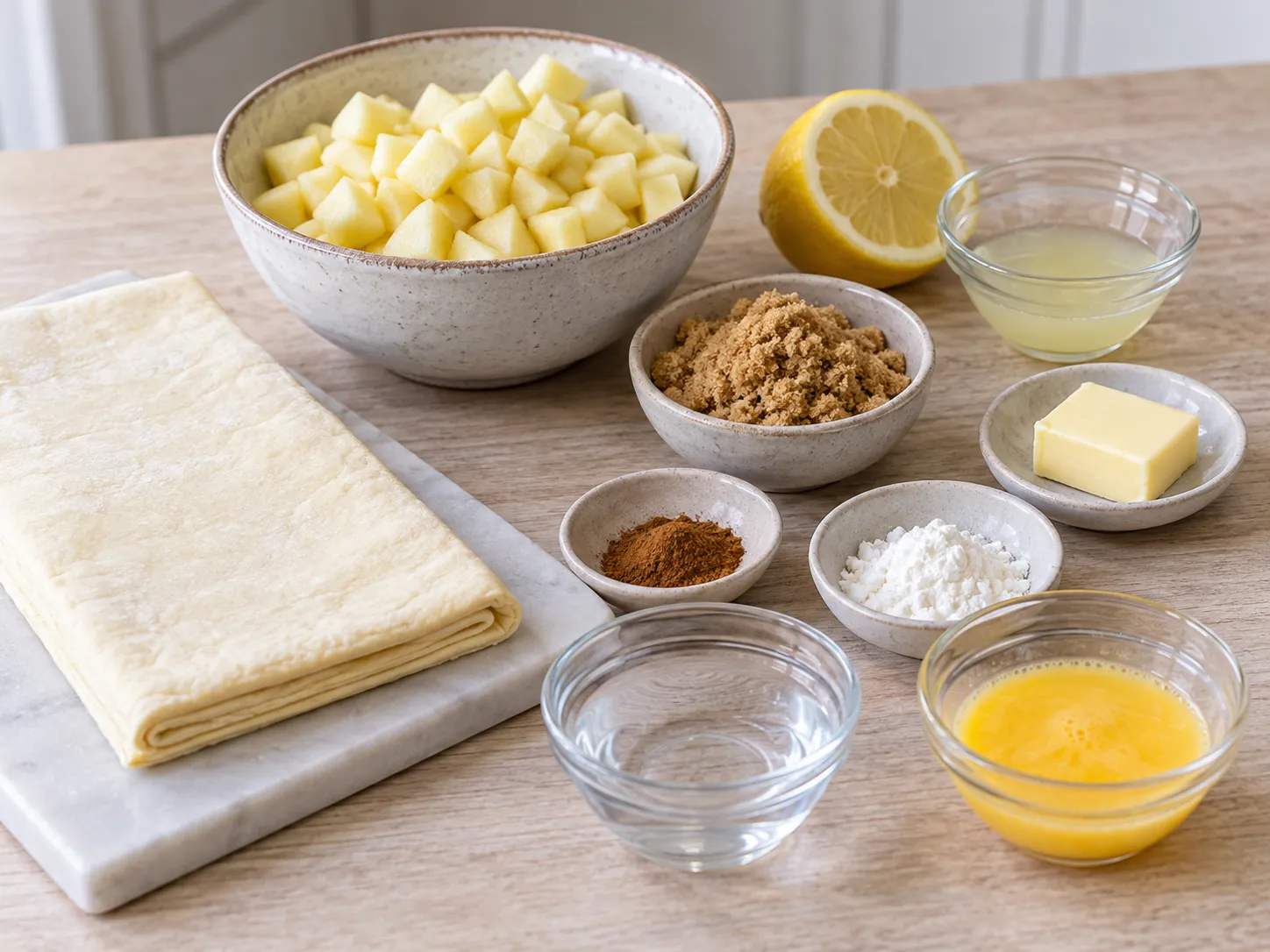 Cinnamon Apple Puff Pastry Turnovers