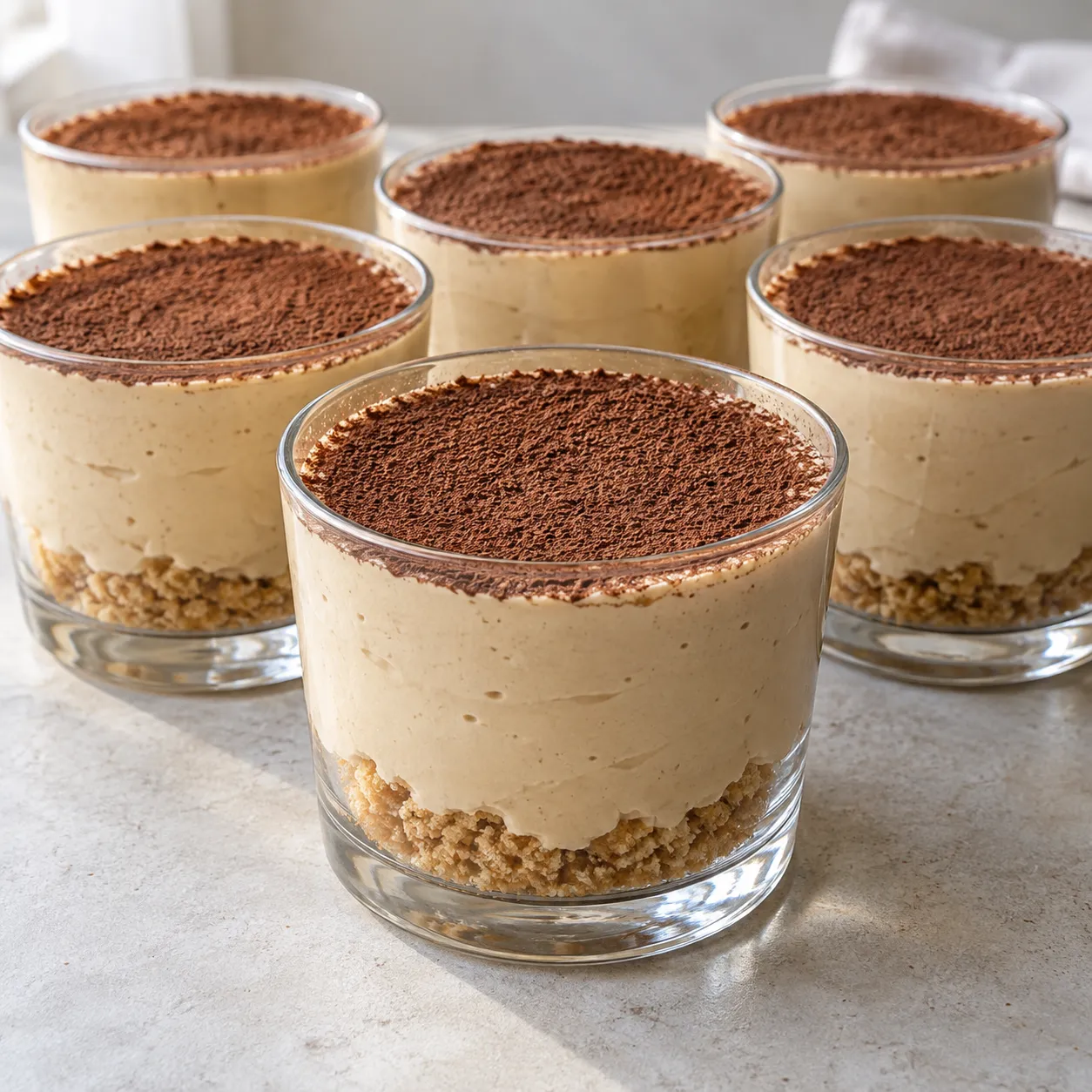 Coffee Mascarpone Dessert Cups