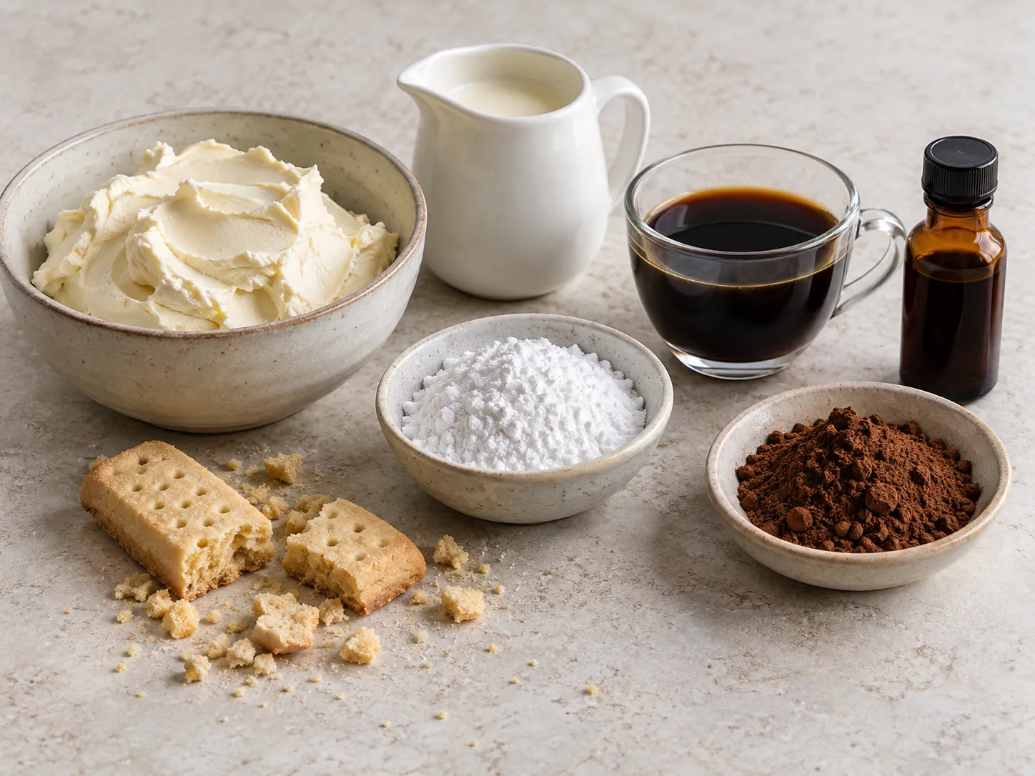 Coffee Mascarpone Dessert Cups