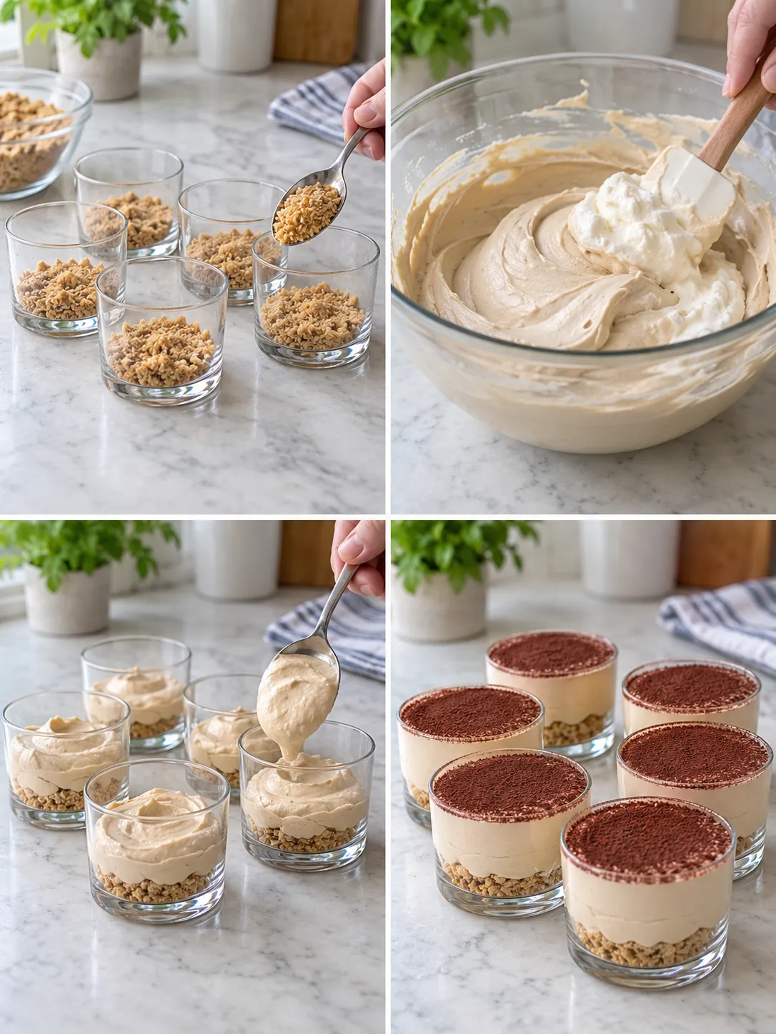 Coffee Mascarpone Dessert Cups