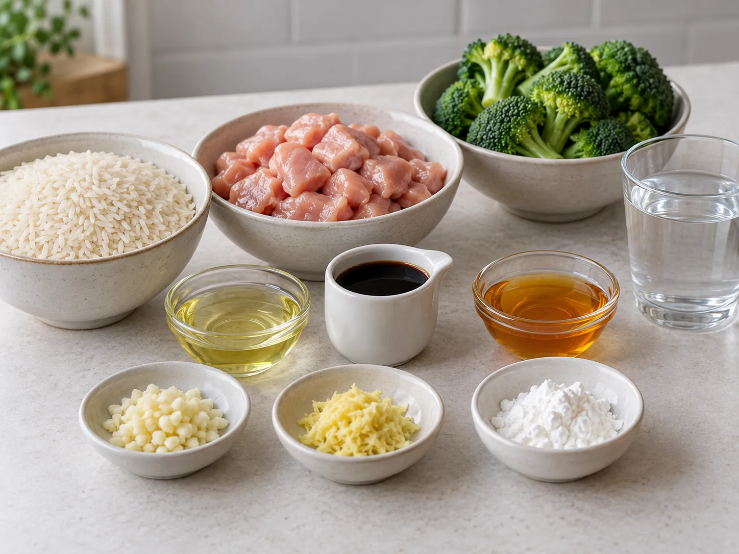 Honey Soy Chicken and Broccoli Rice Bowls