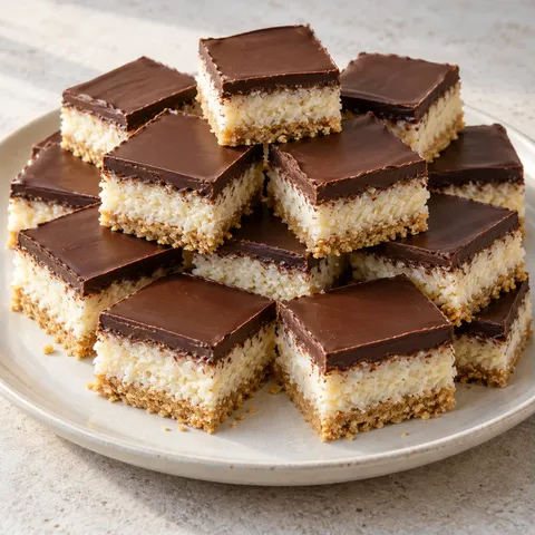 No-Bake Chocolate Coconut Bars