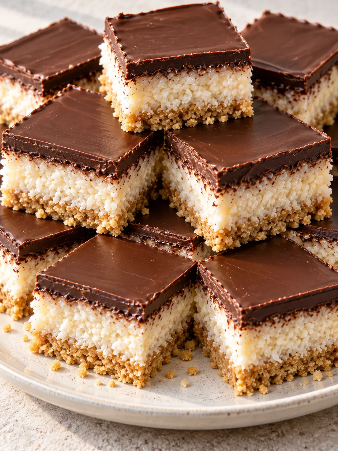 No-Bake Chocolate Coconut Bars