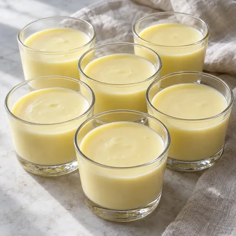 Silky Lemon Posset Cups