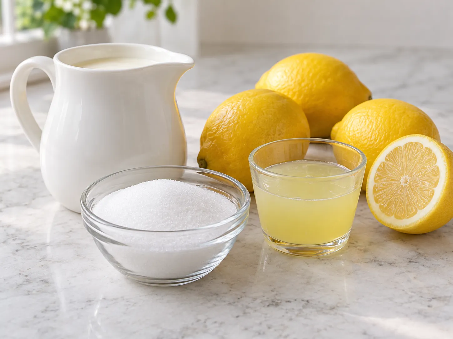 Silky Lemon Posset Cups