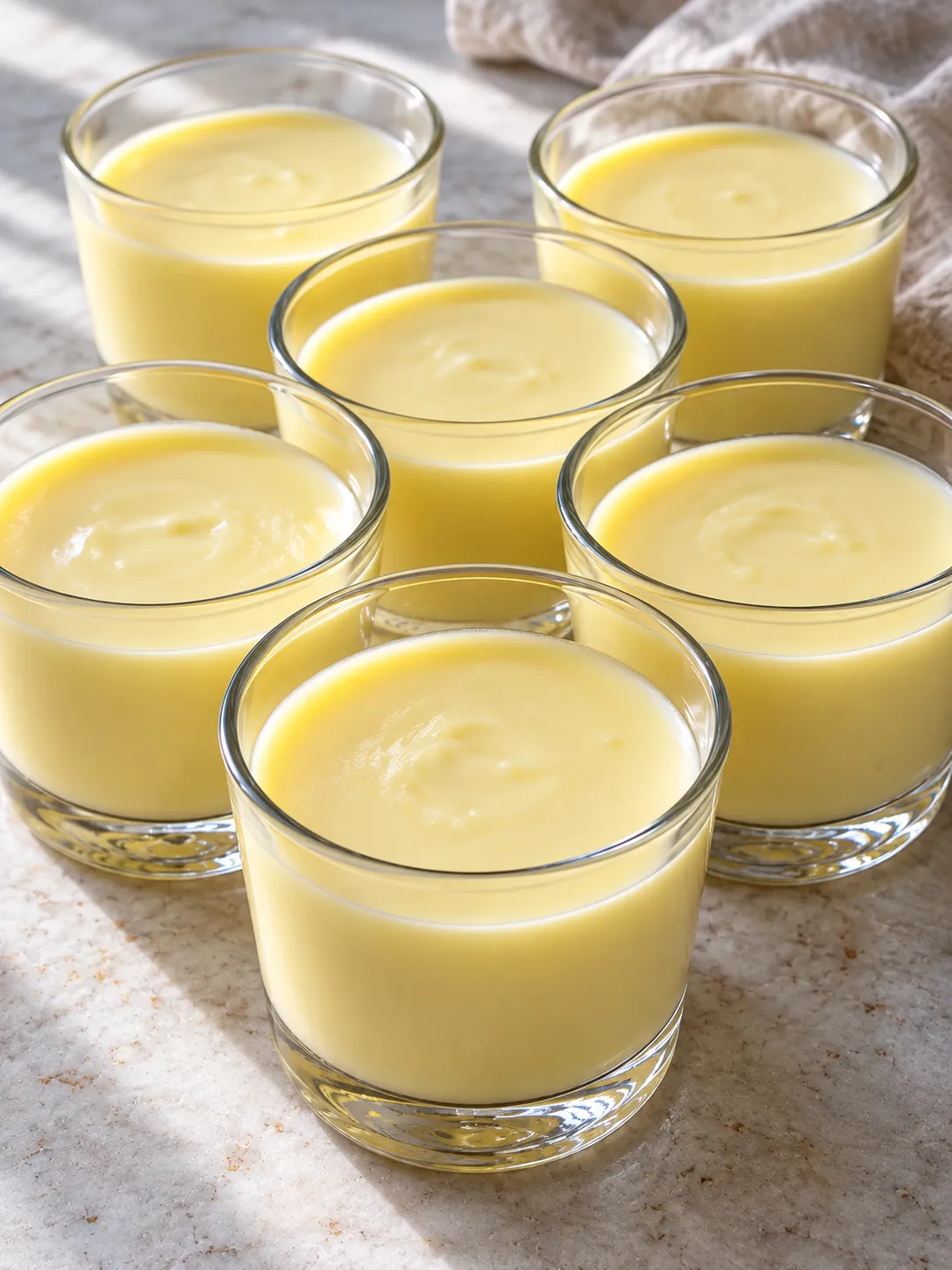 Silky Lemon Posset Cups