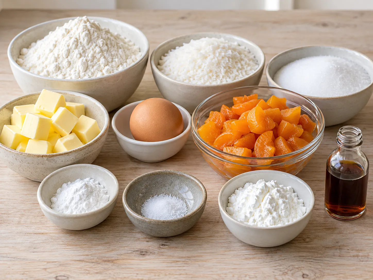 Apricot Coconut Crumble Squares